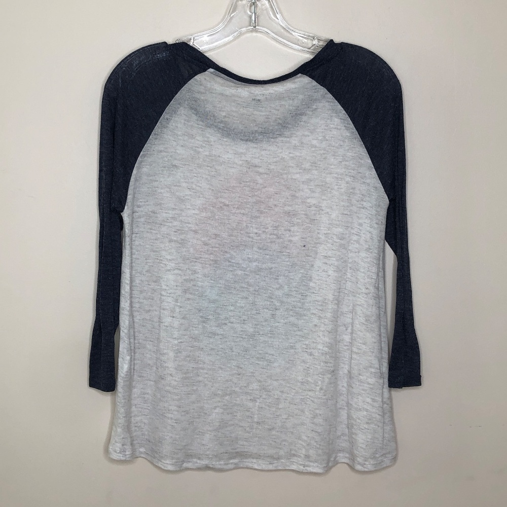 Aeropostale North Star Compass 3/4 baseball tee - Picture 6 of 6